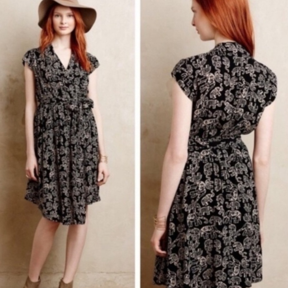 Maeve "Norhona" wrap dress